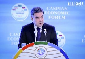 Birinji Hazar ykdysady forumynyň çäklerindäki halkara maslahatyň dabaraly açylyşy