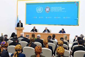 BMG-niň Awaza maslahatynyň birinji gününiň netijelerine bagyşlanan brifing geçirildi