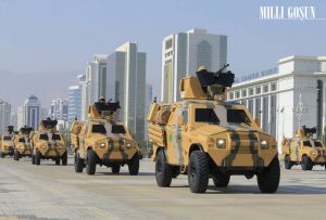 Dabaraly harby ýörişde täze häzirki zaman harby tehnikalary