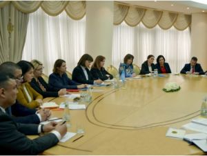 DIM-de ýurdumyzda işleýän halkara guramalarynyň wekilhanalarynyň ýolbaşçylary bilen duşuşyk geçirildi