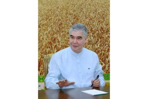 Gahryman Arkadagymyz Ruhabat galla önümleri önümçilik toplumynyň işi bilen tanyşdy