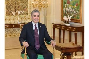 Gahryman Arkadagymyz Žoel Buzu bilen duşuşdy