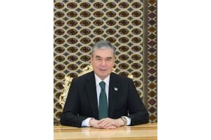 Gahryman Arkadagymyzyň Sergeý Lebedew bilen duşuşygy