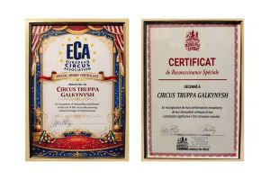 «Galkynyş» milli at üstündäki oýunlar toparyna halkara şahadatnamalar gowşuryldy