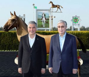 Gazagystan Respublikasynyň Prezidentiniň Türkmenistana döwlet sapary başlandy