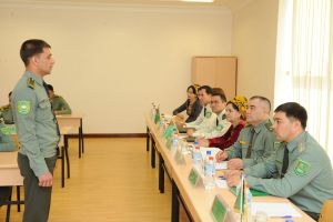 Geljekki Watan goragçylary üçin synaglar başlady