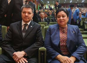 Görnükli türkmen diplomatyna «Türkmenistanyň Gahrymany»  diýen hormatly at berildi