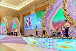 Halkara zenanlar güni mynasybetli baýramçylyk dabarasy