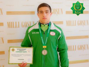 Harby türgenden kümüş medal