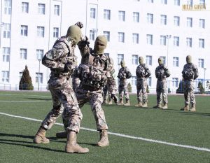 Harby türgenler bäsleşdiler