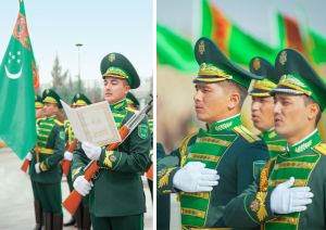 Her sözün möhürläp, kalba basanym, hiç synmazdyr, yrylmazdyr kasamym!