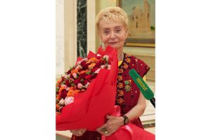 Hormatly Prezidentimiz hanym Neda Bergeri kabul etdi