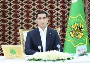 Hormatly Prezidentimiz Serdar Berdimuhamedow Ministrler Kabinetiniň göçme mejlisini geçirdi