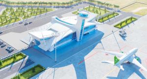 Kerki şäherinde howa menzili gurlar