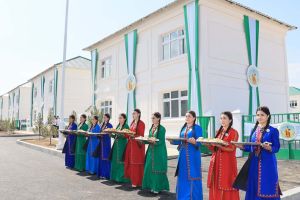 Kottej ýaşaýyş jaý toplumy ulanmaga berildi