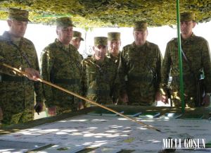 Milli goşunymyzda harby okuw türgenleşigi geçirildi