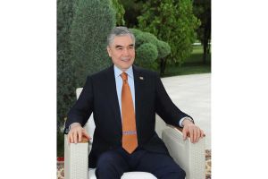 Milli Liderimiz işewür bilen duşuşdy