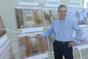 Milli Liderimiz paýtagtymyzdaky gurluşyk işleriniň barşy bilen tanyşdy