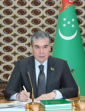Milli Liderimiz Türkmenistanyň Milli Geňeşiniň agzalary bilen duşuşdy