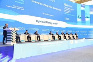 Paýtagtymyzda halkara maslahat we sergi öz işine başlady