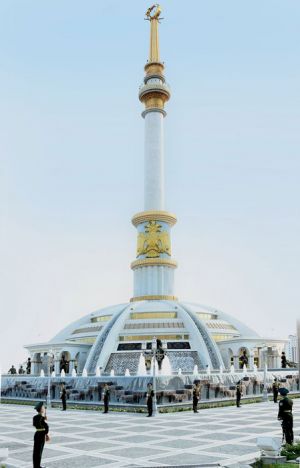 Şanly Garaşsyzlygymyzyň 30 ýyllygy özboluşly desga arkaly ebedileşdiriler