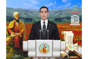 Täze taryhymyzyň özboluşly dabarasy