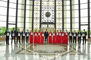 Tükmenistanyň talyplar ýygyndy topary – matematika boýunça onlaýn halkara olimpiadanyň ýeňijisi