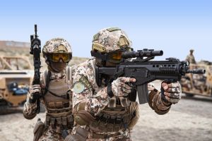 «Türkmen edermen» söweşjeň wezipeleri ýerine ýetirdi