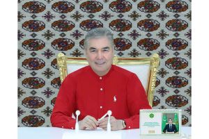 Türkmen halkynyň Milli Lideri Arkadag şäheriniň gurluşygynyň barşy we taýýarlanan taslamalar bilen tanyşdy