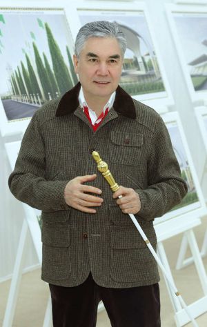 Türkmen halkynyň Milli Lideri, Türkmenistanyň Halk Maslahatynyň Başlygy täze gurluşyk taslamalary bilen tanyşdy