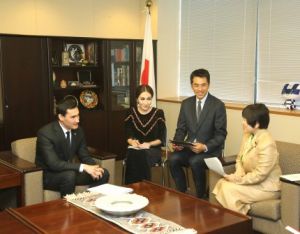 Türkmen wekiliýetiniň Ýaponiýa sapary dowam edýär