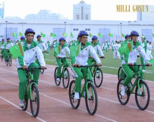 Türkmenistan Bütindünýä welosiped gününi belläp geçýär