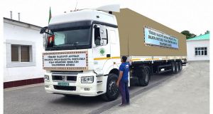 Türkmenistan Owganystana ynsanperwer kömegi ugratdy