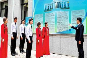 Türkmenistanda 14-nji iýuldan ýokary we orta hünär okuw mekdeplerine okuwa kabul etmek möwsümi başlanar
