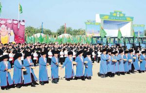 Türkmenistanda güýzlük bugdaý ekişine badalga berildi