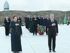 Türkmenistanda Ýeňiş güni bellenildi