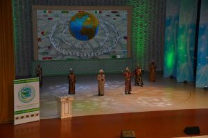 Türkmenistan—parahatçylygyň we ynanyşmagyň Watany 2021-nji ýylyň şygary dabaralandyrylýar