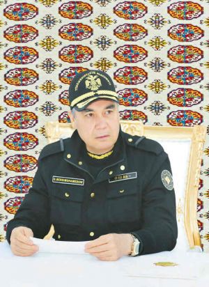 Türkmenistanyň Döwlet howpsuzlyk geňeşiniň göçme mejlisi