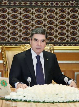 Türkmenistanyň Döwlet howpsuzlyk geňeşiniň mejlisi