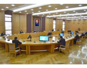 Türkmenistanyň Hazar deňziniň meseleleri boýunça pudagara toparynyň mejlisi geçirildi