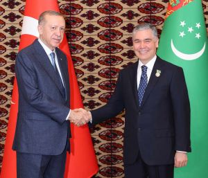 Türkmenistanyň Milli Geňeşiniň Halk Maslahatynyň Başlygynyň Türkiýe Respublikasynyň Prezidenti bilen duşuşygy