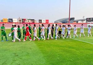 Türkmenistanyň milli ýygyndysy «Şabab Al-Ahli» kluby bilen ýoldaşlyk duşuşygyny geçirdi