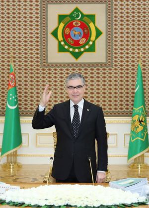 Türkmenistanyň Ministrler Kabinetiniň giňişleýin mejlisinden