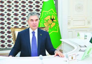 Türkmenistanyň Ministrler Kabinetiniň mejlisi