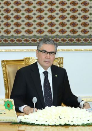 Türkmenistanyň Ministrler Kabinetiniň mejlisi