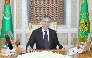 Türkmenistanyň Ministrler Kabinetiniň mejlisi