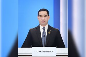 Türkmenistanyň Prezidenti Aziýada hyzmatdaşlygy we ynanyşmagy berkitmegiň çäreleri Geňeşiniň VII sammitine gatnaşdy