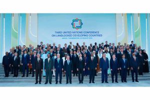 Türkmenistanyň Prezidenti BMG-niň Deňze çykalgasy bolmadyk ösüp barýan döwletler boýunça üçünji maslahatyna gatnaşdy