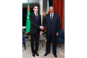 Türkmenistanyň Prezidenti Eswatininiň Patyşasy bilen duşuşdy