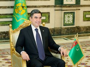 Türkmenistanyň Prezidenti Gruziýanyň Adatdan daşary we Doly ygtyýarly ilçisini kabul etdi